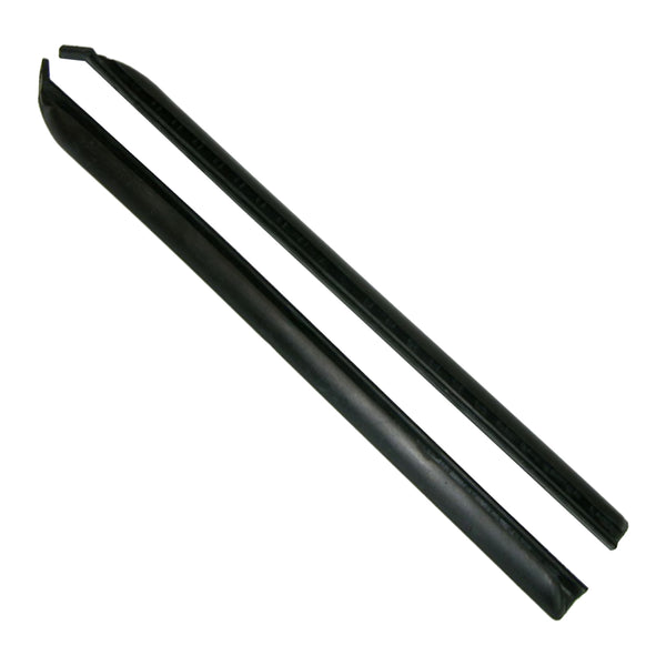 1968-72 GM A-Body Vertical Quarter Glass Seals Repo W/O Metal Insert, Pair