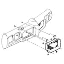 1970 Pontiac GTO Front Grill Brackets Upper & Lower, 8pc