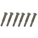 1971-1972 Oldsmobile Cutlass 442 Front Parking Light Lens Screws, 6pc.