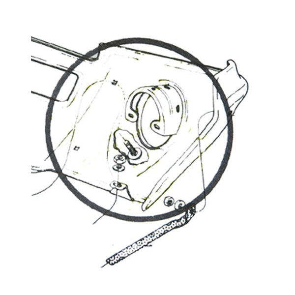 1971-1972 Oldsmobile Cutlass 442 Front Parking Light Lens Screws, 6pc.