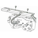 1969-72 GTO, 1969 Firebird Dash Gauge Cluster Harness Channel Clips