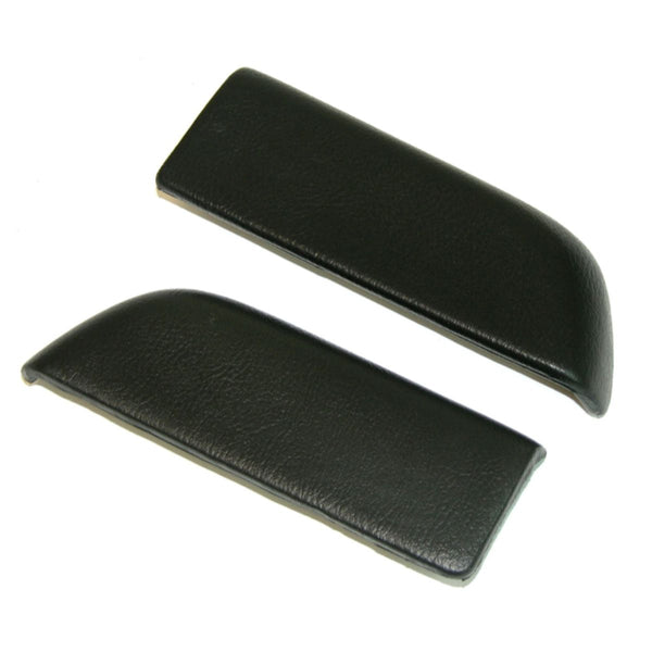 1968-69 GM A-Body Rear Arm Rest Pad- Black, Pair