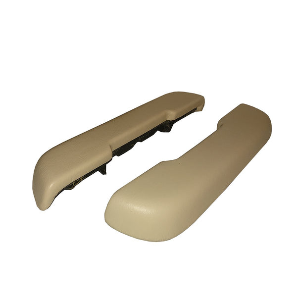 1968-72 GM A-Body  Front Arm Rest Pads- Dark Green, Pair