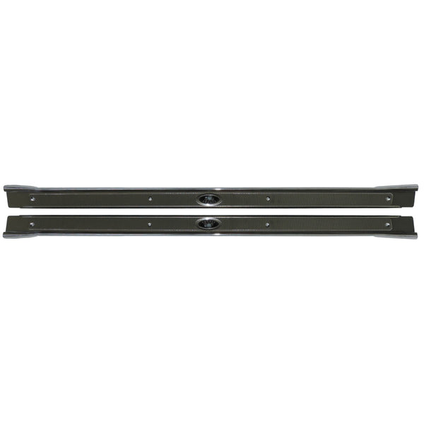 1964-67 GM A-Body Door Jamb Sill Plates Right and Left Pair