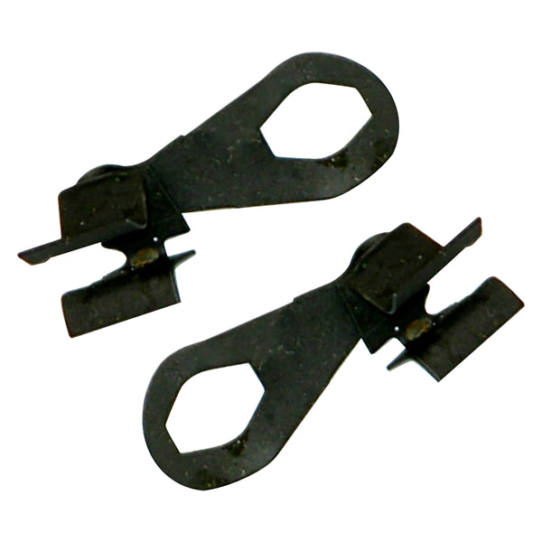 1964-77 GM Door Lock Rods Hold Down Clips 2pc