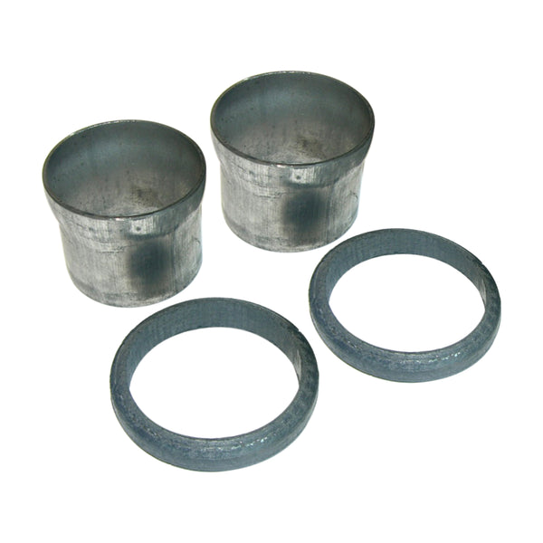 1968-72 Chevelle Big Block 2 1/2" Head Pipe Sleeves & Gaskets 4pc