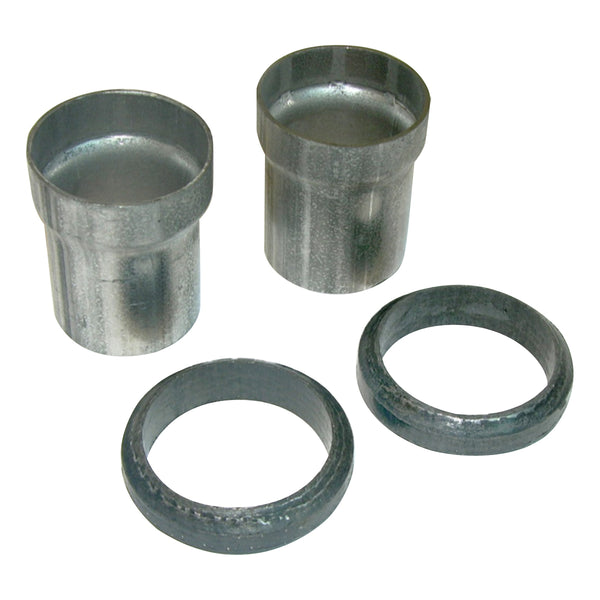 1968-72 Chevelle Small Block 2" Head Pipe Sleeves & Gaskets 4pc