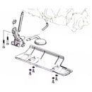 1965-73 Pontiac Windage Tray Mounting Kit 8pc