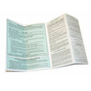 1970 Pontiac GTO, Firebird New Car Warranty Fold Out