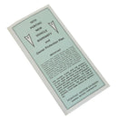 1970 Pontiac GTO, Firebird New Car Warranty Fold Out