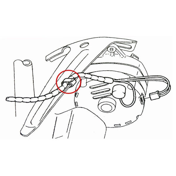 1969-72 Oldsmobile, Cutlass, 442, Alternator Wiring Harness Clip.