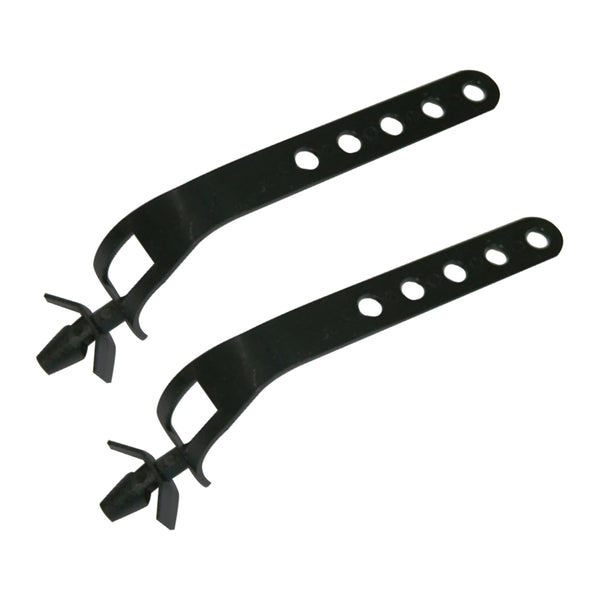 1968-72 Oldsmobile Adjusting Black Plastic Clip 2pc