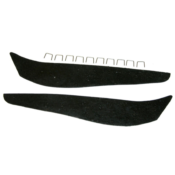 1964-67 Pontiac GTO Inner Fender Splash Shields With Staples 11pc
