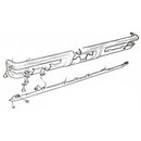 1970-72 Pontiac GTO Lemans Rear Bumper Valance Mounting Hardware 18pc