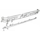 1970-72 Pontiac GTO Lemans Rear Bumper Bolt Kit 22pc