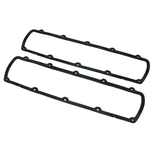 1964-87 Oldsmobile All V8 Valve Cover Gasket, Black Rubber 1/8" Thick 2pc