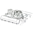 1971-72 Oldsmobile Engine Vacuum Hose Kit 455cid & 350cit Automatic