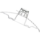 1968-72 Oldsmobile SSII Center Cap Retainer 1pc