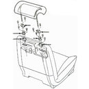 1964-77 Oldsmobile Cutlass 442 Seat Button Retainer 6pc