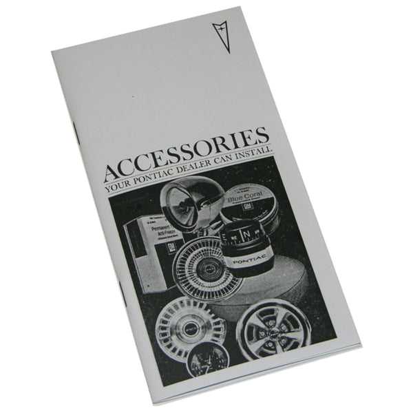 1967 Pontiac GTO (All Models) Accessories Dealers Can Install 1pc