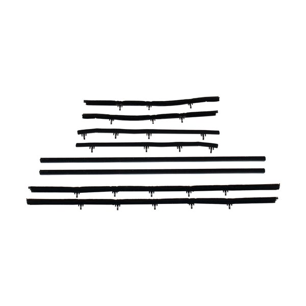 1966-67 Oldsmobile Cutlass Convertible In & Outside Window Fuzzies 8pc