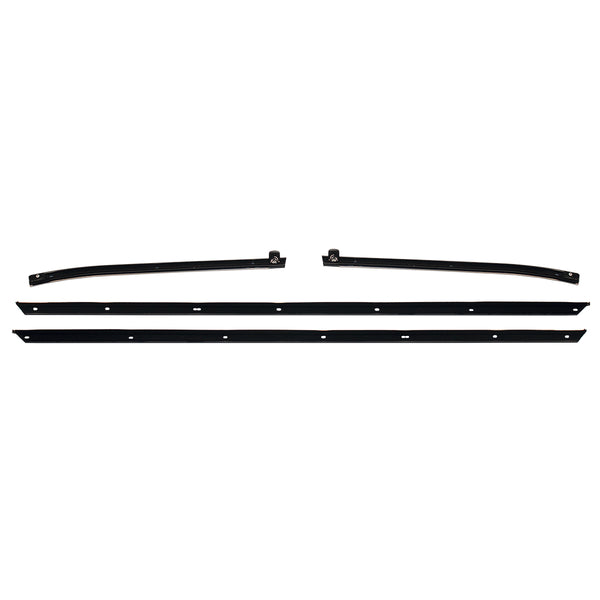 1969 Oldsmobile Cutlass Convertible Outside Only Window Fuzzies 4pc