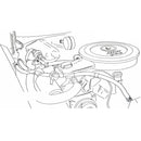 1968-72 Oldsmobile Cutlass 442 A/C Heater Hoses 2pc Kit