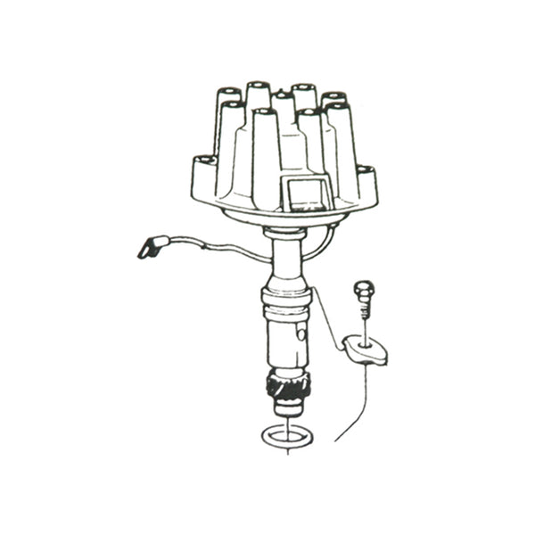 1964-72 Oldsmobile Cutlass/442 350/400/455 Distributor Seal 1pc