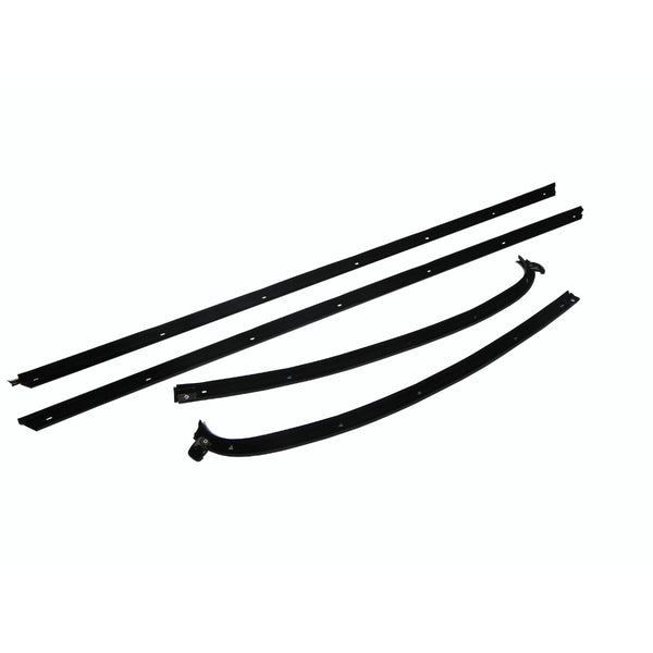 1970-72 Oldsmobile Cutlass Hardtop Sedan Outside Only Window Fuzzies 4pc