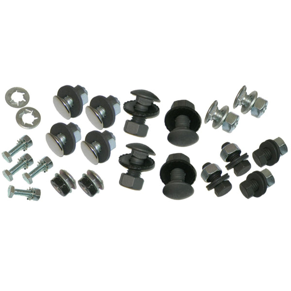 1970 Oldsmobile Cutlass Complete Front Bumper Hardware 66pc