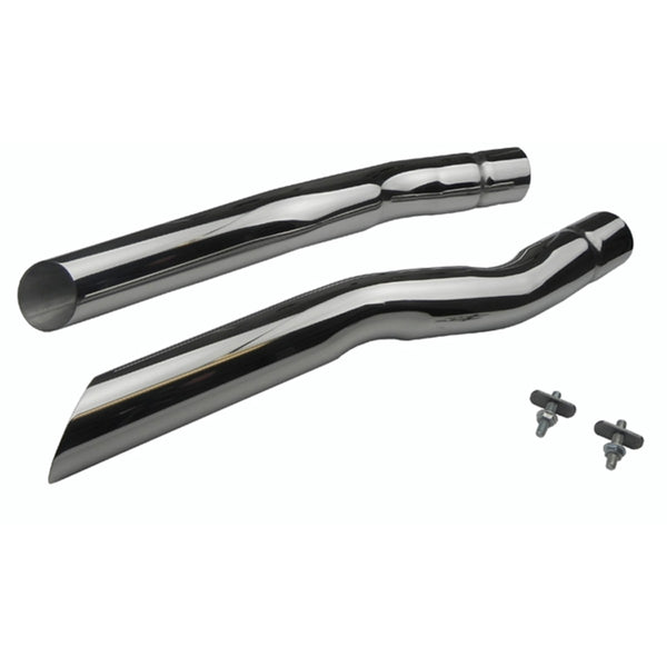 1973 GTO Tail Pipe Stainless Exhaust Tips, 2 1/4" - Oversized