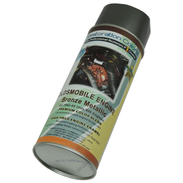 1965-69 Oldsmobile 400cid Engine Paint Bronze 1pc