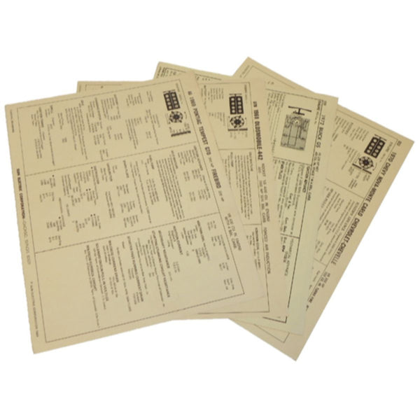 1971 Oldsmobile 442 - V8 340 HP Net 455 Cu In 4bbl Carb/350 HP 4bbl Carb & Air Induction.