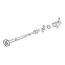 1964-77 GM Steering Shaft Swivel Rubber Boot Retainer Ring 1pc