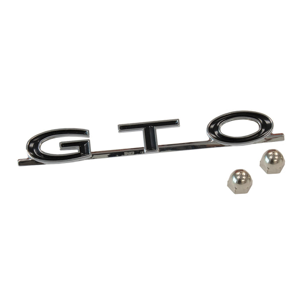 1964-69 GTO Trunk Lid Emblem 3pc