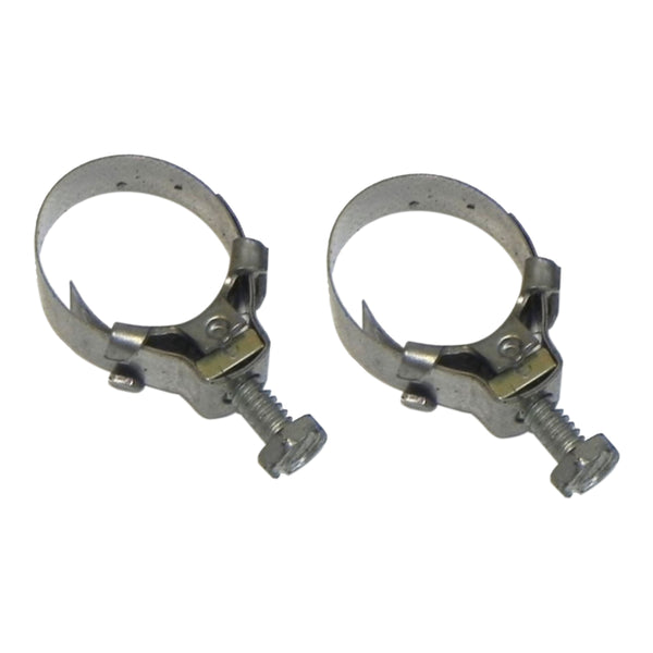 1967-69 Pontiac Fuel and Return Hose Lower Clamps 2pc