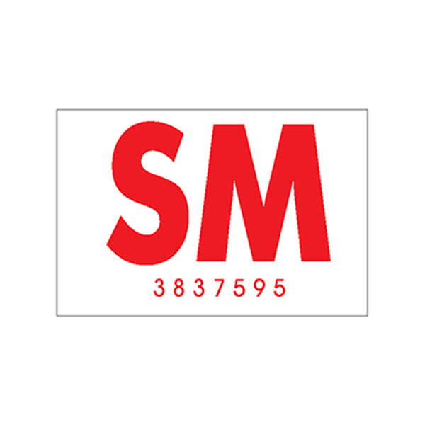 1964 Oldsmobile Cutlass "SM 3837595" Frame Decal Hardtop