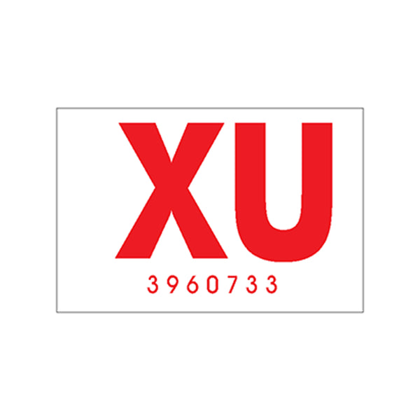 1965 Oldsmobile Cutlass "XU 3960733" Frame Decal Hardtop