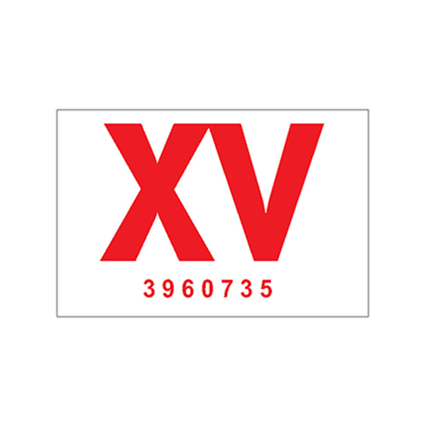 1965 Oldsmobile Cutlass "XV 3960735" Frame Decal Convertible