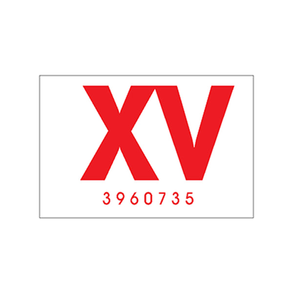 1970 442 "XV 3960735" Frame Decal Convertible