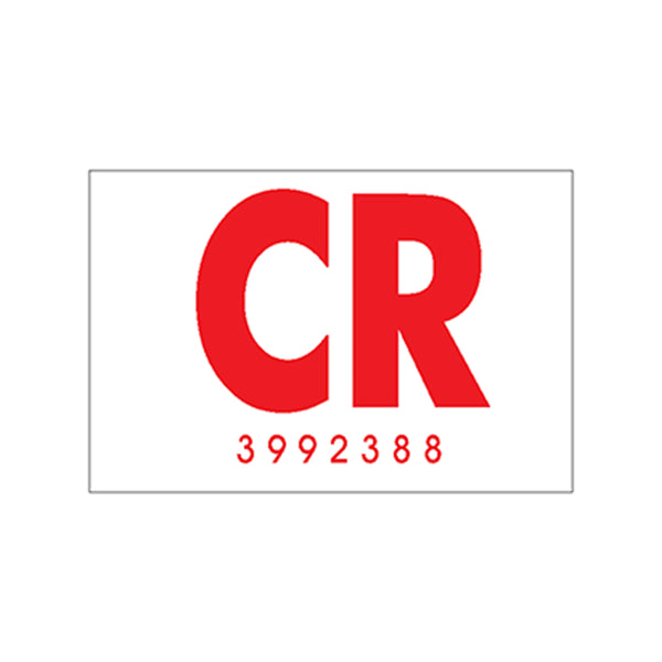 1971 442 "CR 3992388" Frame Decal Hardtop