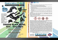 Semi-Gloss Black Spray Paint 1pc