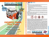 Chevrolet Orange Engine Spray Paint 1pc