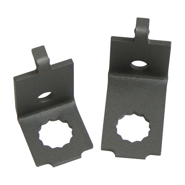 1967-68 Camaro Firebird 1968-69 Nova 1969 Camaro Front Hose Brackets, Pair