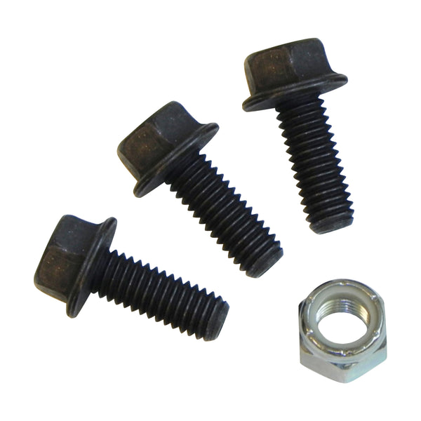 1964-72 GM Manual Steering Gear Box Cover Bolt Kit, 4pc