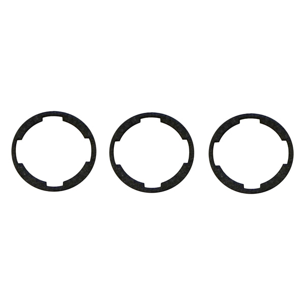 1964-72 GM A-body, 67-69 F-body,64-74 X-body Exterior Door & Trunk Lock Gaskets, 3pc