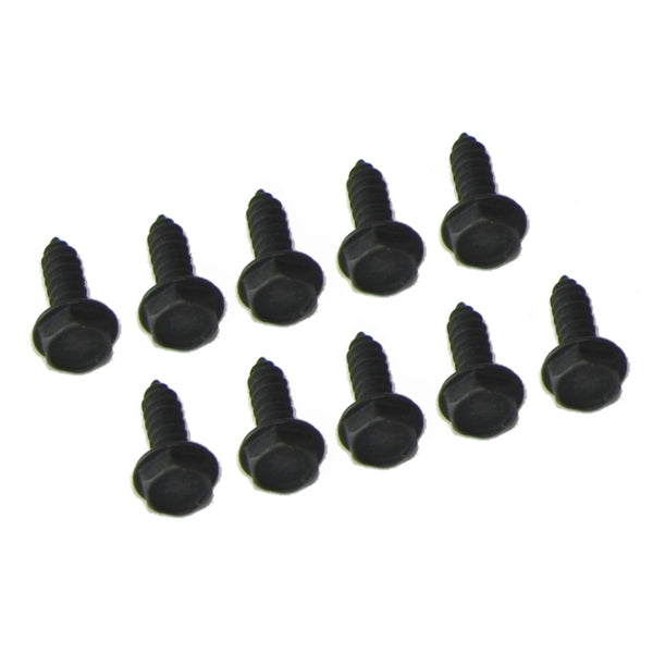 1968-72 GM A-Body Non-A/C Kick Panel Screw Kit, Black 10pc