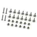 1968-72 GM A-Body Rear Quarter Panel Interior Screw Kit, Convertible 30pc