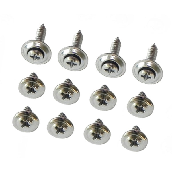1968-72 GM A-Body Rear Quarter Panel Interior Screw Kit, Hardtop with Full Arm Rest 12pc