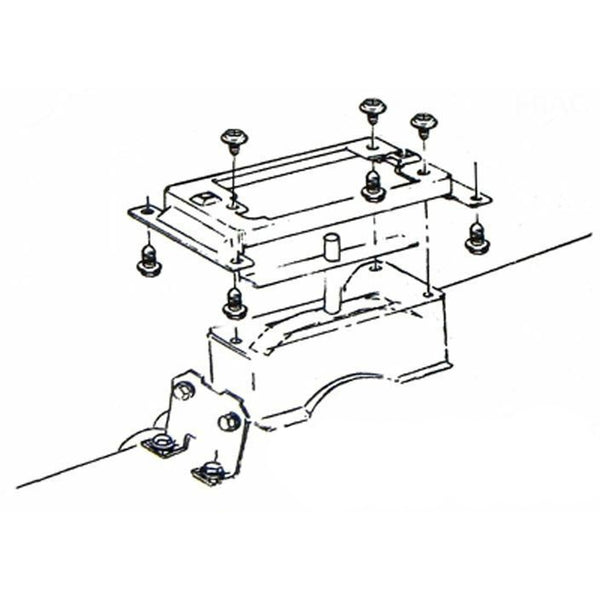 1968-72 Pontiac LeMans GTO Auto Trans Shifter Mounting Kit 13pc